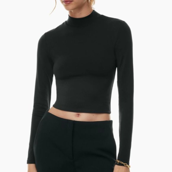 Aritzia Babaton Contour Mockneck Longsleeve - Picture 2 of 9